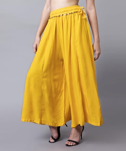 Image of Rayon Comfort Fit Palazzo