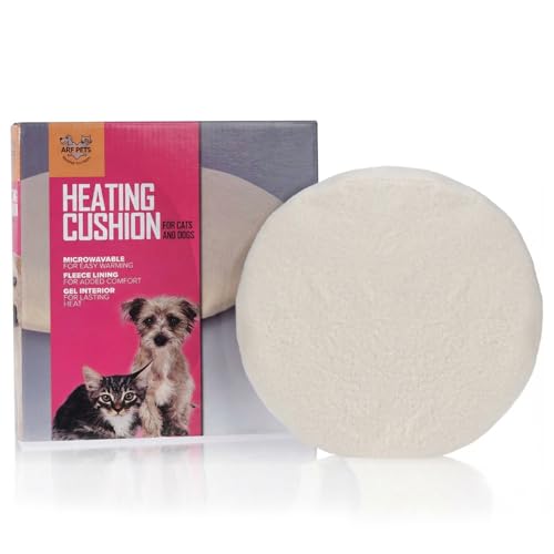Arf Pets Microwavable Pet Heating Pad, Self Warming Cat Mat, Cozy Cover- Cushion is Included