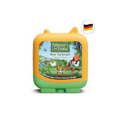 tonies Clever Toniebox, Pettersson und Findus – Findus erklärt die Welt – Mein Gartenjahr – Frühling & Sommer, Wissens-Hörspiel für Kinder ab 5 Jahren, Spielzeit ca. 90 Minuten