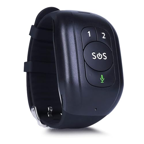 TMXKOOK Elderly SOS Smart Watch with 4G Voice Call, GPS Tracking, Health Monitoring, Historical Track Query. IP67 Waterproof for Dementia, Alzheimer's