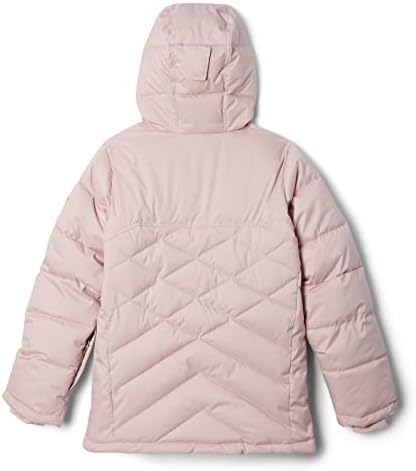 Columbia Youth Girls Winter Powder II Quilted Jacket, Dusty Pink