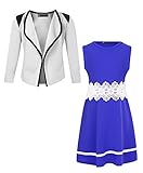 Kleid: Maschinenwäsche 30, nicht im Trockner trocknen, Bolero: Handwäsche empfohlen, nicht im Trockner trocknen