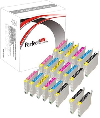 20 Compatible Ink Cartridges for Epson Stylus Photo R200 R210 R220 R300 R300M R310 R320 R340 RX300