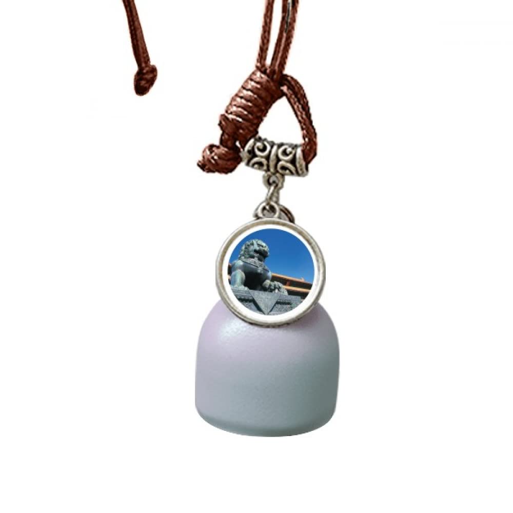 Lion Sky dream catcher wind chime car hanging bell para hogar y coche