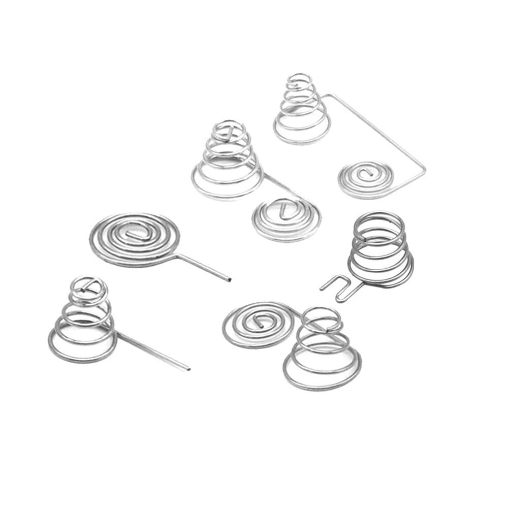 Cilky 5pcs AA Battery Negative and Positive Coils Spring Contact Plate ...