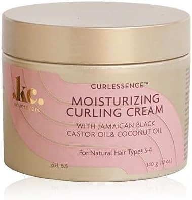 KeraCare Curl Essence Curling Cream- Reduces Frizz, Soft Hold 11.25oz