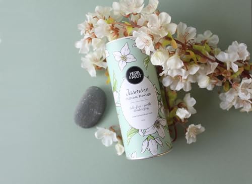 image for Herb & Root Jasmine Talc-Free Dusting Powder with Arrowroot & Oats - S