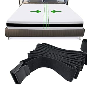 Matratzenhalter | Verbindet zwei Matratzen zu einer großen LiegeFläche | variabel einstellbar | Matratzen-Stopp | Halterung | Doppelbettbrücke | Bettbrücke | Matratzenkeil | liebesbrücke