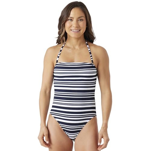 Nautica Maillot de Bain Une Pièce Femme Tissu Résistant Chlore