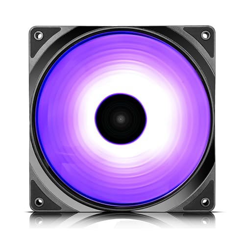 Image of DEEPCOOL CF140 2 in 1 | MB Controlled 140 mm A-RGB LED Case Fan /Cooler - DP-FA-RGB-CF140-2