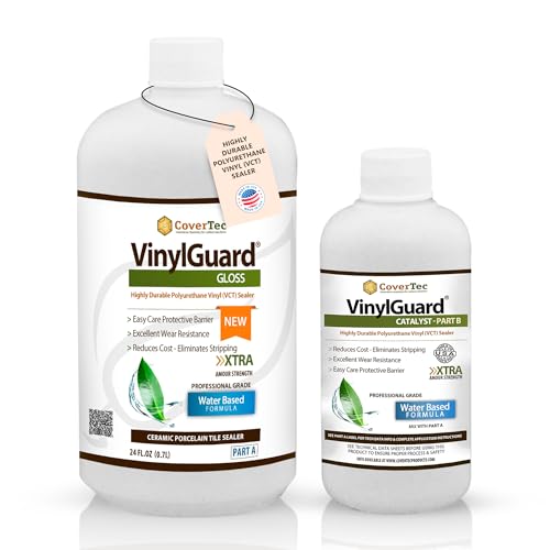 CoverTec Vinyl Floor Sealer – VinylGuard® Water-Based Polyurethane Gloss Coating