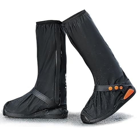 Habwea Waterproof Overshoes with Zipper Cover