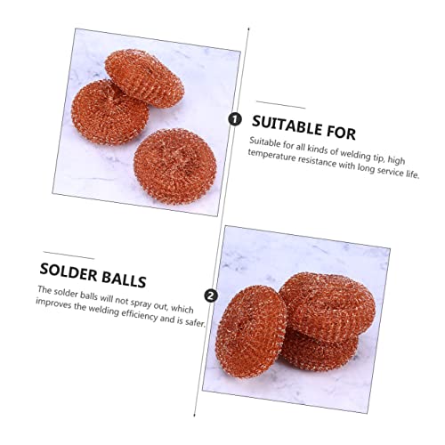 Angoily 36 Peças De Ferramentas De Latão Tipo Lavagem De Fio Almofadas De Ponta De Limpeza Fio Tipo