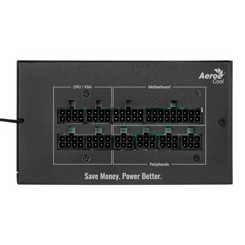 Aerocool MIRAGEGOLD850M Alimentatore PC Modulare RGB 80 Plus Gold, Condensatori Giapponesi - Alimentatore - Immagine 4