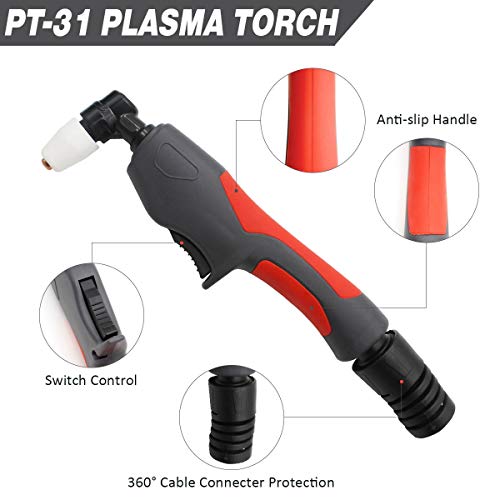 Torche plasma PT-31 40A coupe précise pour CUT50D et CUT40