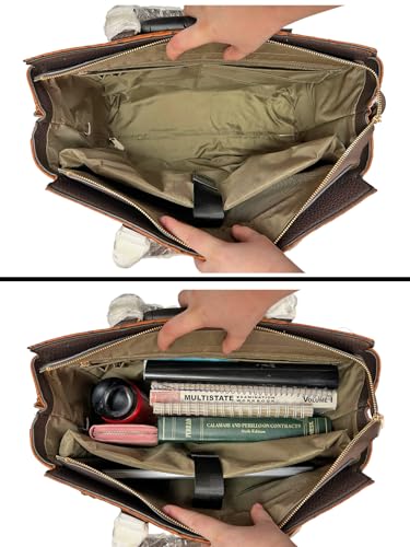 Image of JKM & Company Rolling Laptop Bag for Women | Designer Wheeled Briefcase | Fits 13-17 inch Laptops | Office Travel Computer Case