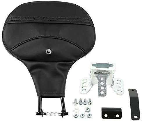 image for TCMT Adjustable Plug-in Driver Rider Backrest Backrest Pad Fit For Har