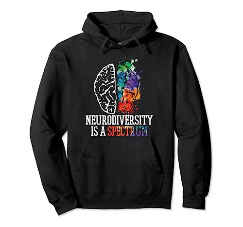 Camiseta Neurodiversity Is A Spectrum - Camiseta con TEA, autismo, TDAH Sudadera con Capucha
