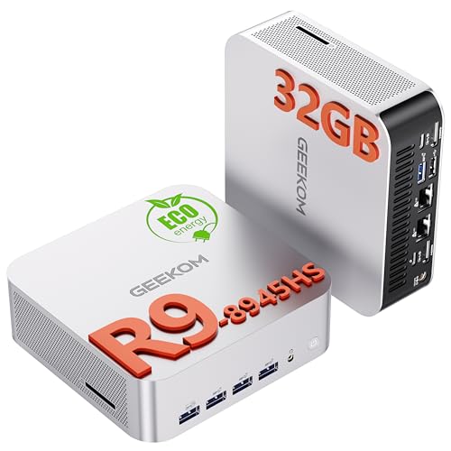 Amazon.co.jp: 【最上位R9 8945HS・AI ミニPCの頂点】GEEKOM A8 Max