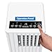 8,000 BTU Portable Air Conditioner, Smart Control, Cools up to 350 Sq. Ft., with Dehumidifier & Fan mode, Easy- to-use Remote Control & Window Installation Kit Included, White
