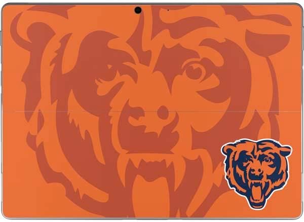 Skinit Decal Tablet Skin Compatible with Surface Pro 9 - Officially Licensed NFL Chicago Bears Double Vision Design