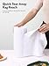 Fantasticlean Microfiber Cleaning Cloth Roll -40 Pack, Tear Away Microfiber Towels, 12