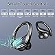 Bluetooth Kopfhörer Sport, 75Std 2025 Kopfhörer Kabellos Bluetooth 5.4, Hi-Fi Stereo Tiefer Bass Wireless Earbuds, IP-X8 Wasserdicht Headphones, 4 ENC Noise Cancelling Mic, USB-C LED in-ear Ohrhörer