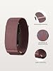 Para Garmin CIRQA Smart Band, correa de nailon compatible con hombres y mujeres, correa deportiva de tejido elástico trenzado para Garmin CIRQA Smart Band - Magenta 4