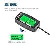 Runleader Digital Maintenance Tach/Hour Meter,Battery Replacement,Dual-Color Backlight for Motorcycle Small Gas Engine Outboard Motor Pressure Washers