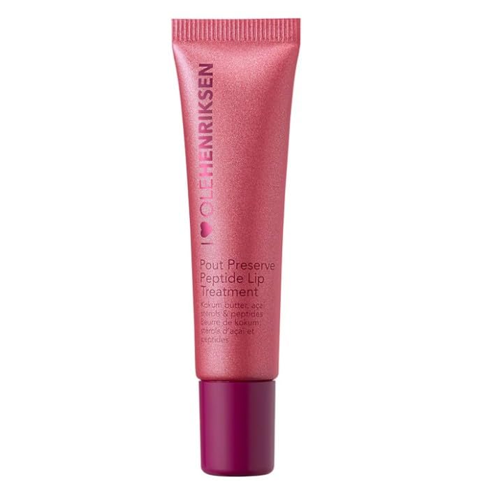 OLEHENRIKSEN ORIGINAL | POUT PRESERVE LIP TREATMENT - Feuchtigkeitsspendende und Anti-Aging Lippenpflege, 12 ml von BELLA | (LINGONBERRY JAM GLIMMER, 12 ml (1er-Pack)
