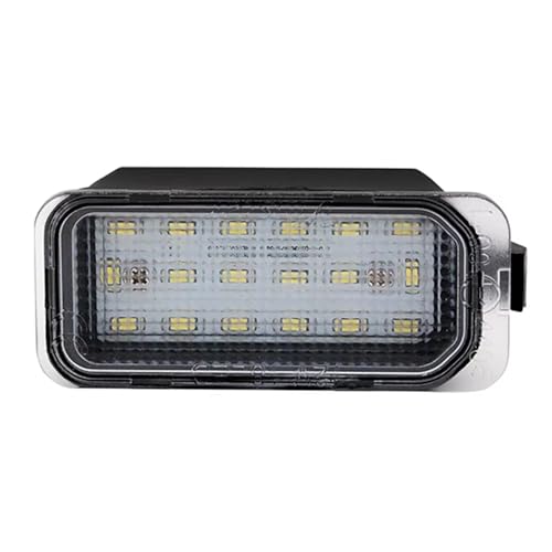 Luz placa auto LED trasera para Ford Fiesta Focus Kuga Galaxy 4