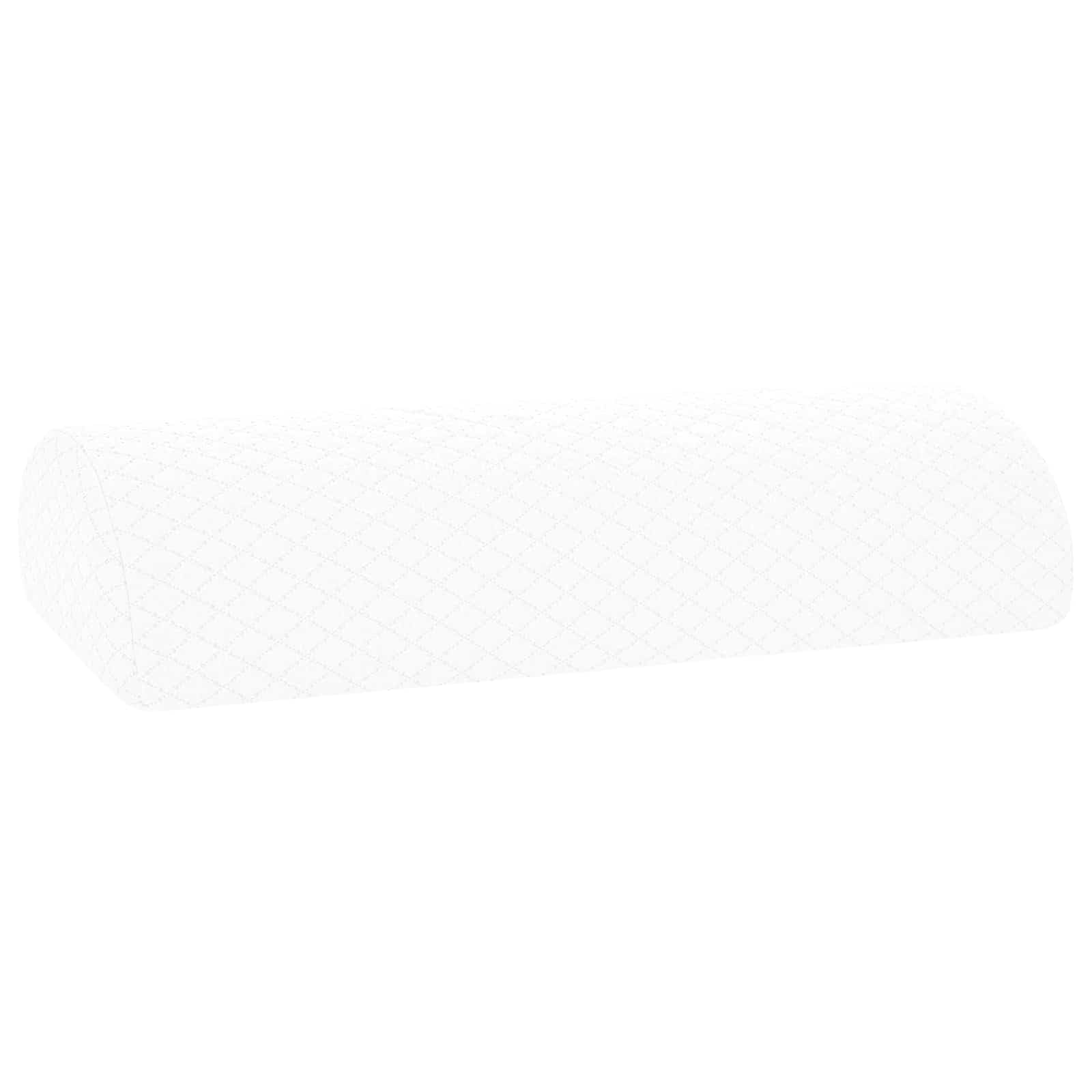 Fengshui Poduszka na nogi uniwersalna biała 52 x 20 x 12 cm pianka Visco