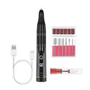 Nail Grinding Machine Cordless Electric Nail Drill Machine with LED Display,Professional Efile Nail Drill Kit,Portable Nail Drill for Acrylic Nails for DIY Home or Salon Mani-Pedis