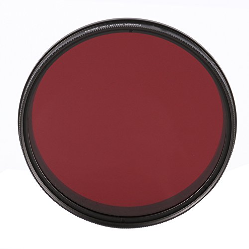 Ruili Einstellbar Infrarot Pass Röntgenaufnahme Linse Filter 77mm, 530nm to 750nm,650nm,680nm,720nm,77mm Kamera Filter