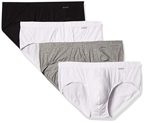 2(X)IST Men's Essential Cotton Bikini Brief 4-Pack