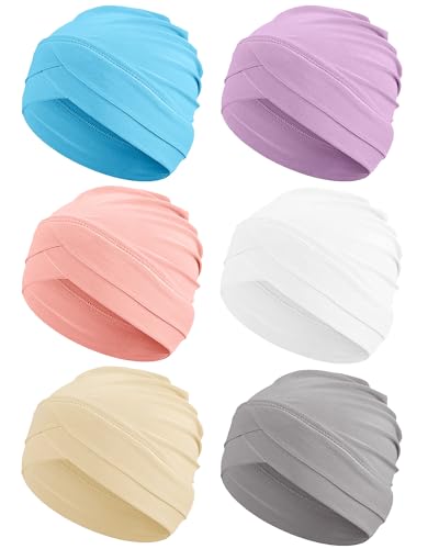 Turban pour femme pour le cancer lot de 6 bonnets doux pour nuit et moments de repos