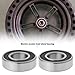Be In Your Mind 4PCS Scooter Wheel Bearings Compatible with Xiaomi M365/1S/PRO OD 32mm ID 15mm Thickness 9mm Electric Scooter Front Motor Drive Wheel Bearings