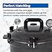 Pressure Regulator Weight and Vent Pipe Replacement Parts Compatible with All American 1930 10.5QT 15.5QT 21.5QT 25QT 30QT 41.5QT Pressure Cooker/Canner (910, 915, 921, 925, 930, 941)