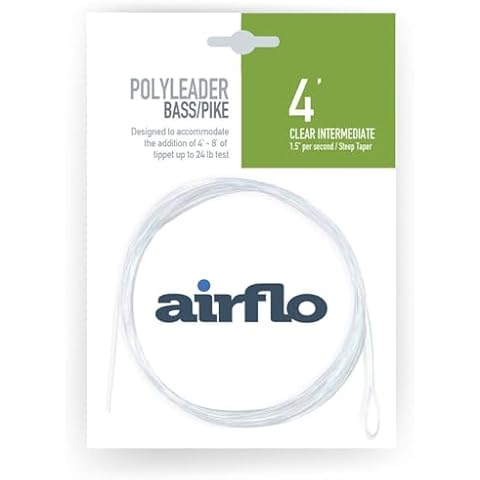 Airflo POLYLEADER for Bass and Pike Fishing Cover