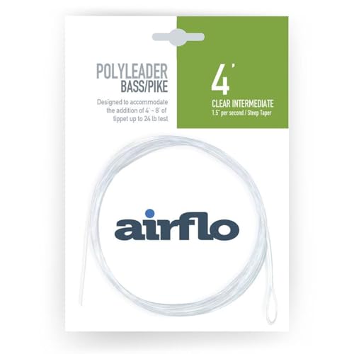 Airflo Bass/Pike PolyLeaders Fast Sinking
