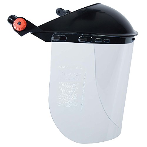 Jackson Safety Hard Hat Interchange Face Shield System (38425), Quick Release, Vertical Lock. #TOP1