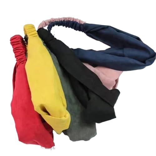 Cinta pelo deporte sujecion suave sin tirones banda elástica azul pack de 5 3