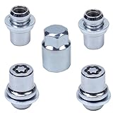 M12 x 1.5 Wheel Lock Lug Nuts Set 00276-00900 Fit for Toyota Camry Tacoma Corolla Highlander Avalon RAV4 Sienna Venza Celica Prius Matrix CHR Mirai Lexus RX350 IS250 ES350 NX200T