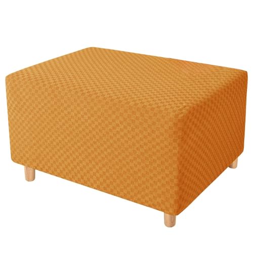 Funda otomana elástica lavable que elimina manchas del reposapiés 2