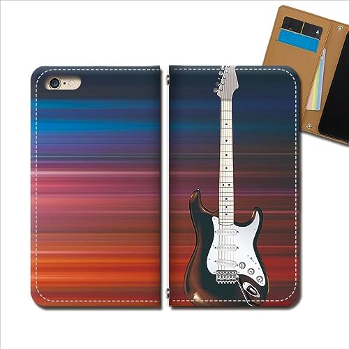 Google Pixel 9a Pixel9a ケース スマホケース 手帳型 ベルトなし 音楽 エレキ ギター ベース バンド 手帳ケース カバー バンドなし マグネット式 バンドレス 楽器 デザインA eb361020137101
