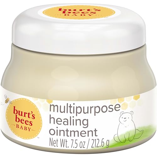 Burt’s Bees Baby 100% Natural Multipurpose Ointment, Face & Body Baby Ointment – 7.5 Ounce Tub
