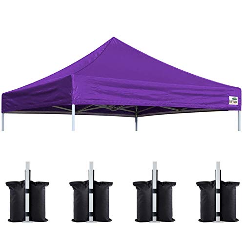 Eurmax USA 10x10 Pop Up Canopy Replacement Top,Universal...