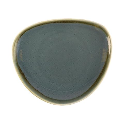 Olympia Kiln Triangular Side Plate Ocean Pack of 6 Cover