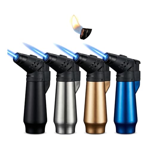 Pack de 4 Encendedores Recargables de Butano Ajustables miniatura 1