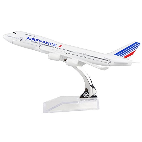 Avion B747 Air France miniature en métal 1:400 le cadeau idéal pour passionné